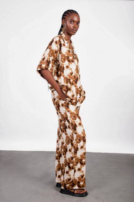 Short-Sleeve Oversized set in Print