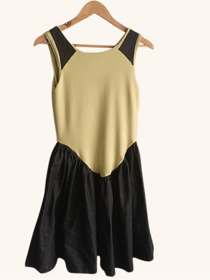 Lemon & Denim  Mini Dress (UK 8, 10)