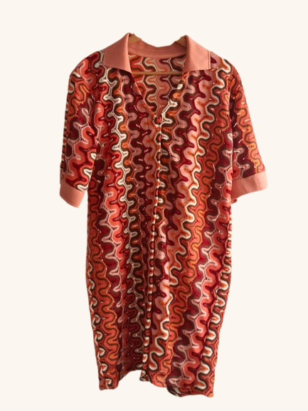 Knit Polo Dress