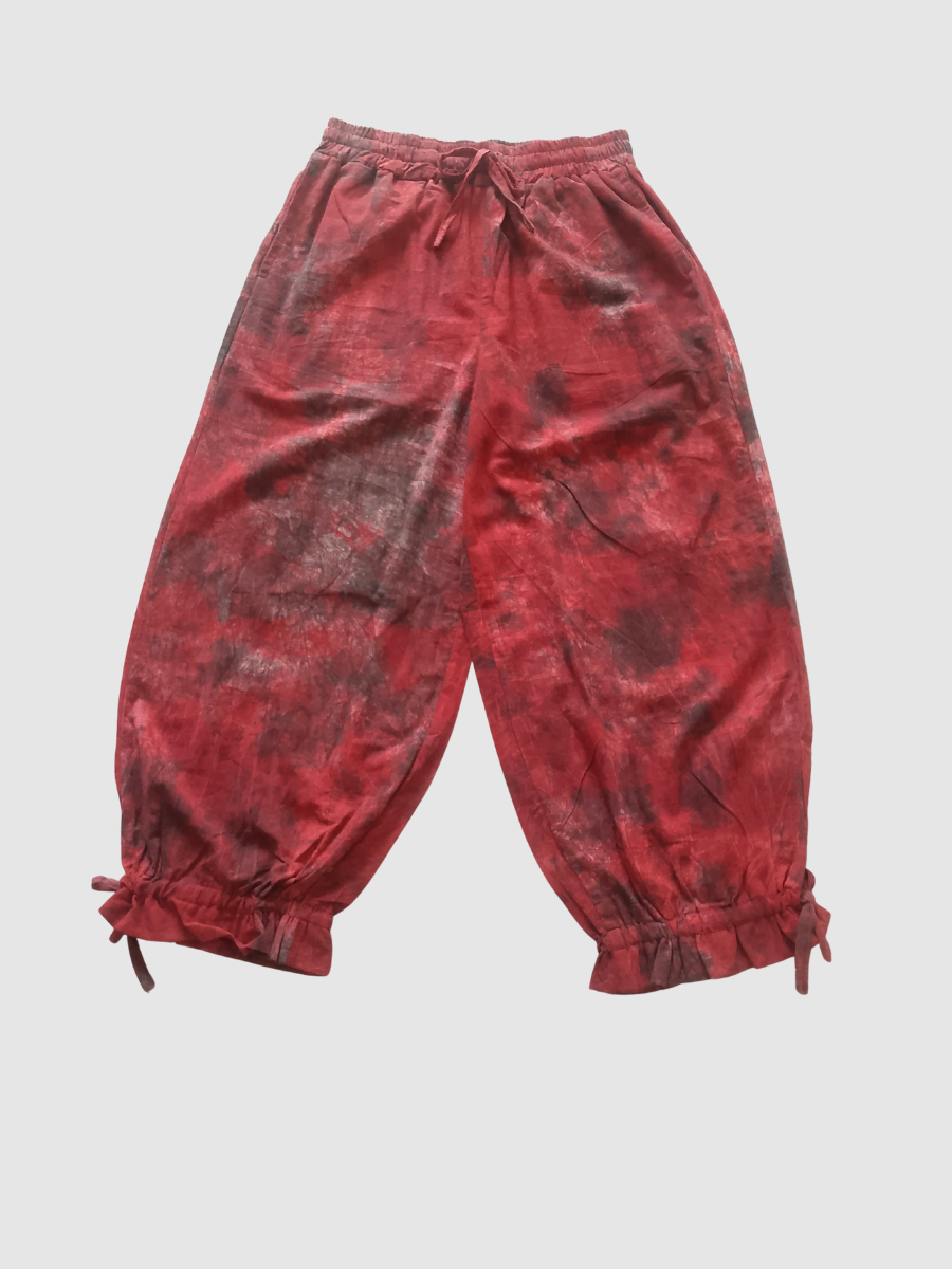 Red Bloomer Pant (UK 14)